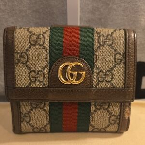 Gucci Ophidia GG Flap Wallet